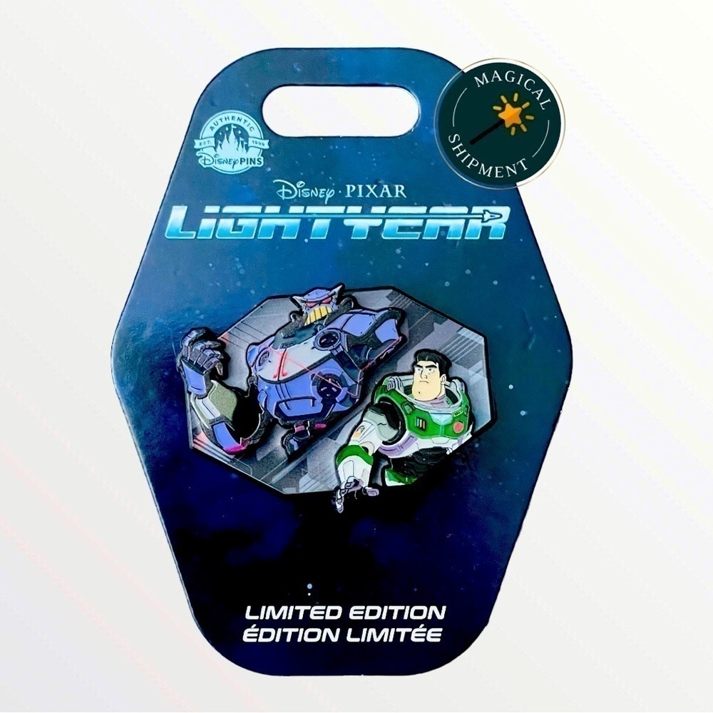 Disney Parks - Pixar - Buzz & Zurg - Lightyear Pin - Limited Edition - Picture 1 of 2